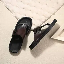 ivrah Men Slip-On Sandals with Buckle Fastening -picture-18