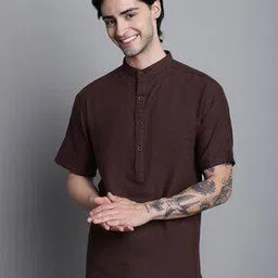 aarsha Short Sleeve Short Kurta-picture-31