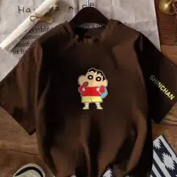 togs & terre Women Shinchan Print Oversized Fit T-Shirt-picture-13
