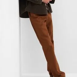 gap Flat-Front Straight Fit Trousers-picture-21