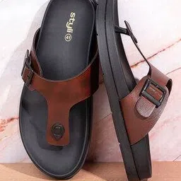 styli Men Slip On Sandals With Synthetic Upper-picture-37