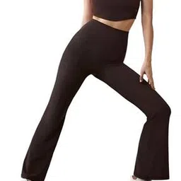 outzidr global Women Flared Flat-Front Pants-picture-50