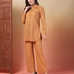 indibelle Women Collar Neck Cotton 2-Piece Sets-picture-35