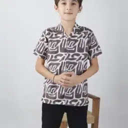 bearsoul Boy Regular Fit Printed Shirt-picture-42