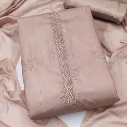 kritva fashion Women Embroidery Unstitched Dress Material-picture-41