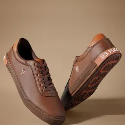 u.s. polo assn. Men Low-Top Lace-Up Sneakers  image 1
