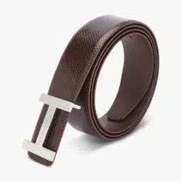 tommy hilfiger Textured Leather Belt with Brand Logo-picture-38