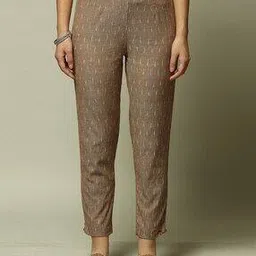 biba Women Printed Straight Fit Pants-picture-12
