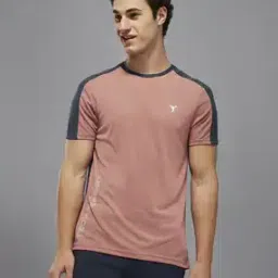 technosport Men Slim Fit Crew- Neck T-shirt-picture-42
