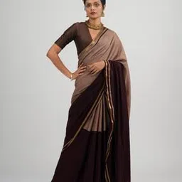 suta Half-and-Half Saree with Tassels-picture-15