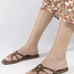 carlton london Women Open-Toe Slip-On Flat Sandals-picture-18