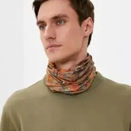buff Unisex Logo Print Bandana-picture-16