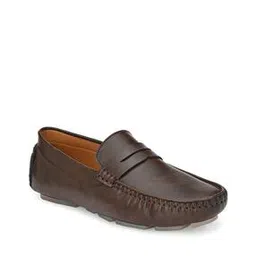 john karsun Round-Toe Slip-On Loafers-picture-36