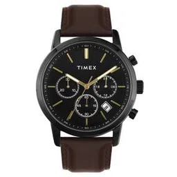 timex Chronograph Watch with Rose Gold Dial-picture-22