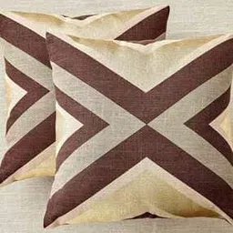 home centre Set of 2 Foil Print Cushion Covers - 15.74" x 15.74"-picture-35