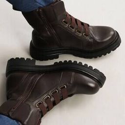 yoho women Ankle-Length Boots with Zip Fastening-picture-1