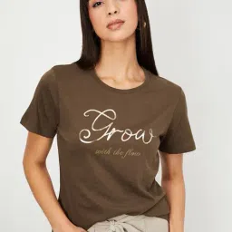 max Women Stylised Fit T-Shirt image 1