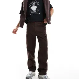 asos design Relaxed Fit Cotton Cargo Pants image 1