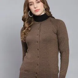 monte carlo Women Cardigan with Button Closure-picture-27