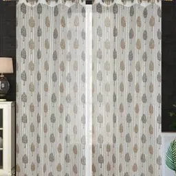 jars collections Net Long Door Curtain-picture-39