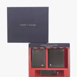 tommy hilfiger Genuine Leather Bi-Fold Wallet Gift Set-picture-18
