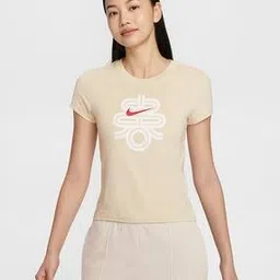 nike Women Chill-Knit Graphic Print Regular Fit Round-Neck T-Shirt-picture-27