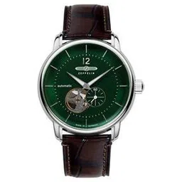 zeppelin Analogue Watch with Leather Strap-81664-picture-30