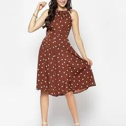 sera Women Polka-Dot Print Halter-Neck Jumpsuit-picture-21