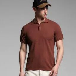 jack & jones Men Slim Fit Cotton Polo T-Shirt-picture-28