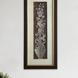 shree kala home decor Bouquet Foil Embossed Wall Painting-picture-18