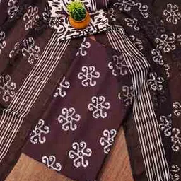 anand Women Block Print 3-Piece Unstitched Dress Material-picture-31