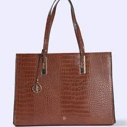 fig Women Croc-Embossed Tote Bag-picture-30