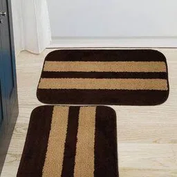 hosta homes Pack of 2 Striped Anti-Skid Mats-picture-36