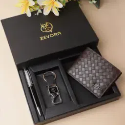 zevora Men Bi-Fold Wallet with Stitch-Details-picture-48