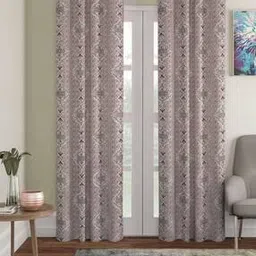 homely by romee Set of 2 Floral Print Door Curtains-picture-45