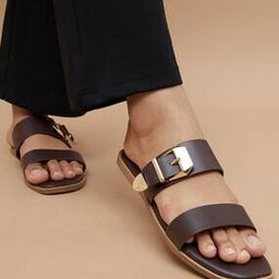 code by lifestyle Women Flat Sandals With PU Upper-picture-34