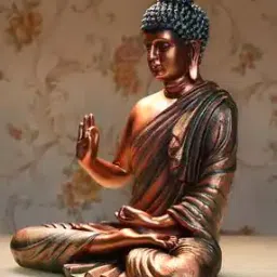 nayra handicrafts Decorative Meditating Buddha Idol-picture-28