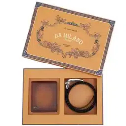 da milano Men Bi-Fold Wallet with Belt-picture-11