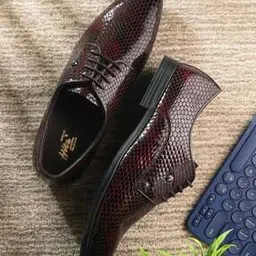 hitz Men Round-Toe Formal Lace-Up Shoes -picture-12