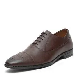 louis stitch Men Perforated Round-Toe Shoes with Lace Fastening-picture-22