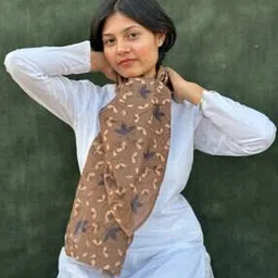 buta buti Women Floral Print Scarf-picture-40