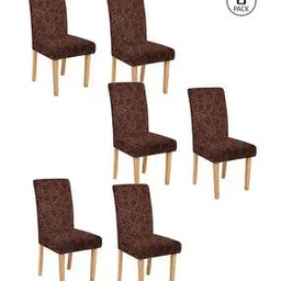 cortina eyelet curtain Pack of 6 Printed Washable Chaircovers-picture-12