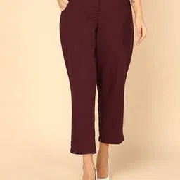 shiv ali apparels Women Relaxed Fit Flat-Front Pants-picture-23