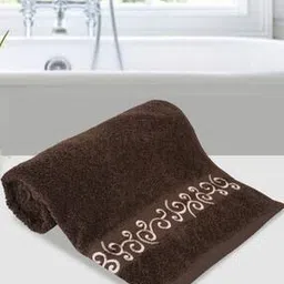 lush & beyond 500 GSM Embroidered Bath Towel 50" x 28"-picture-41