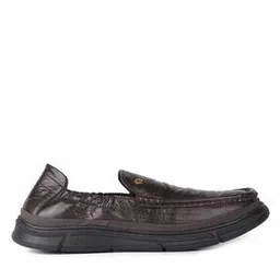 red chief Men Logo Print Slip-On Formal Shoes-picture-12
