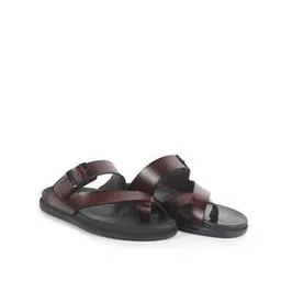 fausto Men Toe-Ring Slip-On Flat Sandals-picture-40