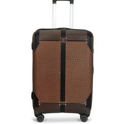 da milano Textured Trolley with Zip Closure-picture-39