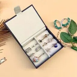 la trove Jewellery Organiser Tray with Hooks -picture-45