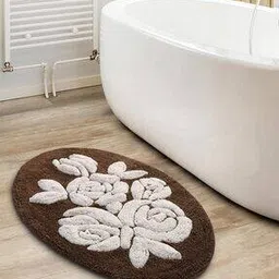 saral home Cotton Textured Bath Mat-picture-22