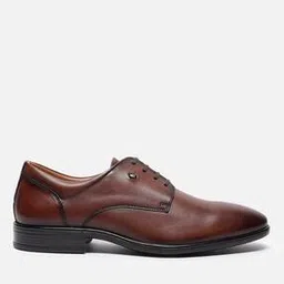 louis philippe Men Round-Toe Lace-Up Formal Shoes-picture-33